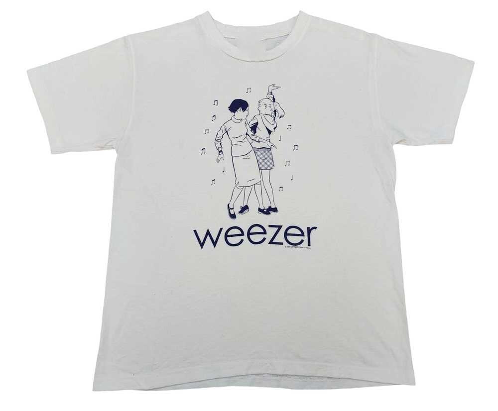 Vintage Weezer Band T-shirt Cotton For Men Women All Sizes VN2461 Unisex T-Shirt