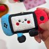 Game Consoles Plush Toy Keychain Cartoon Soft Stuffed Doll Pendant Car Key Ring Backpack Bag Decor Kid Gift