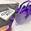 Sommer Zugband Colorblock Modisch Leicht Nylon Schultertasche Lässig Outdoor Phe Tasche
