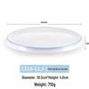 Artistic Melamine Round Plate for Cold Dishes - Ideal for Restaurants & Hotels, Perfect for Western Food & Steak.