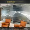 Decorative Frosted Glass Sticker for Office Partitions