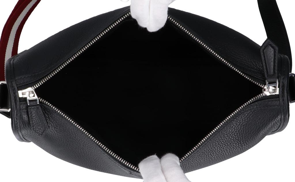 Bally CODE Shoulder Bag In Black and Palladio Men's (Used)