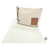 Great LOEWE Clutch Bag OBLONG POUCH Anagram Logo Leather Patch C821C63X05 Used