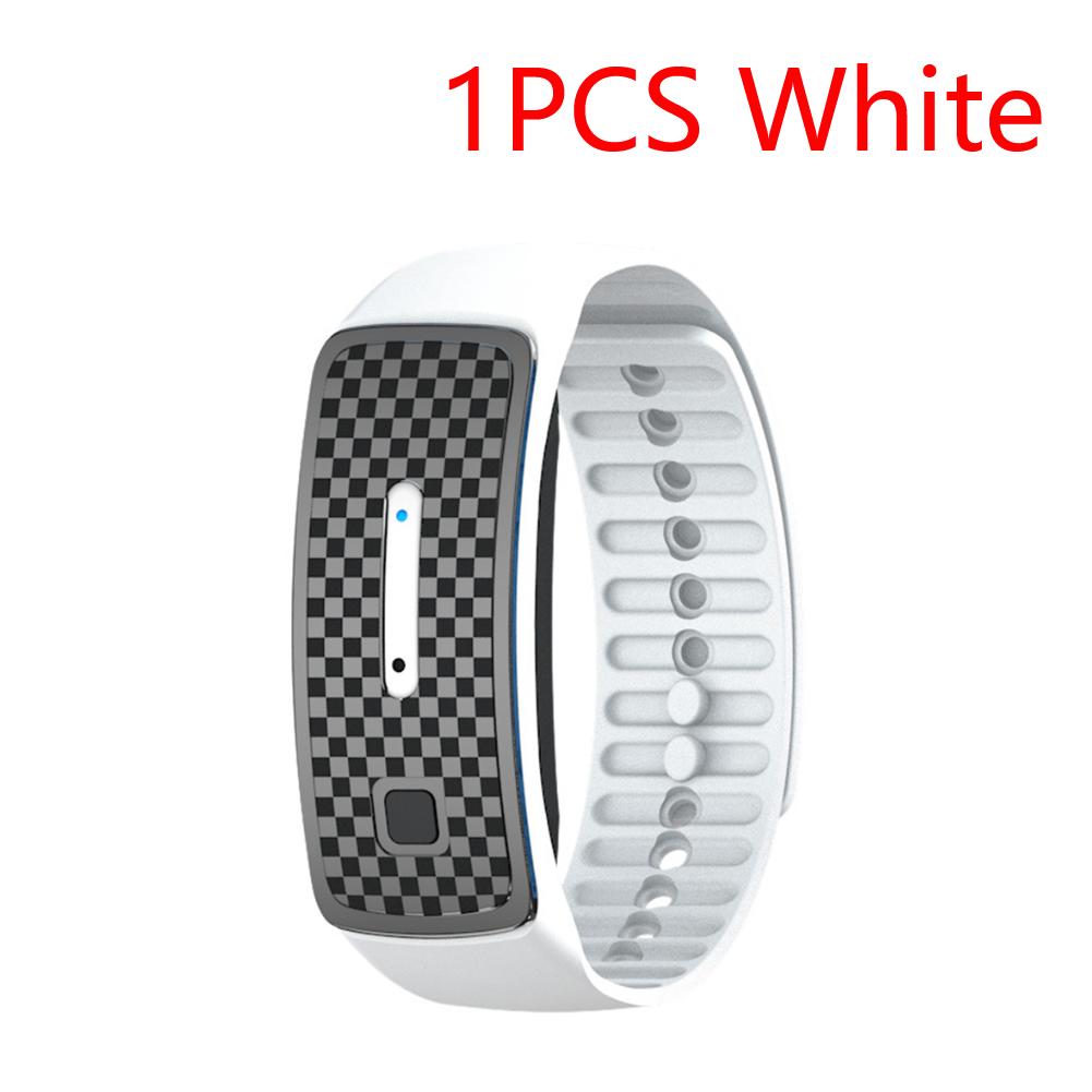 Ultrasonic Mosquito Bracelet Portable Electronic Mosquito Repeller Anti-mosquito Bracelet Watch for Outdoor Activity
