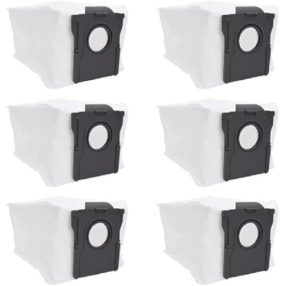 Reusable Dust Bag, Compatible For Dreame Bot X40 / X40 Pro / X40 Ultra, Robot Vacuum Cleaner spare parts (Color : 12pcs) 6pcs