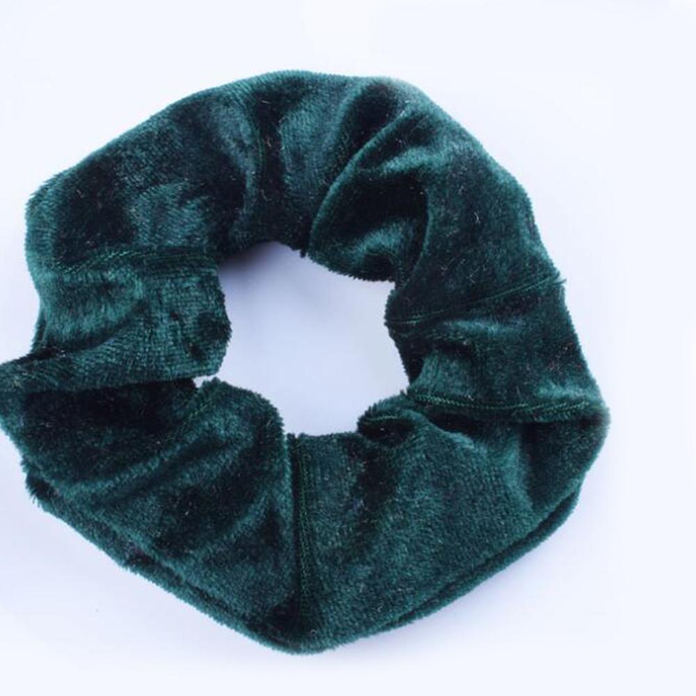 Women Solid Color Elastic Hair Bands Tie Rope for Hairdressing