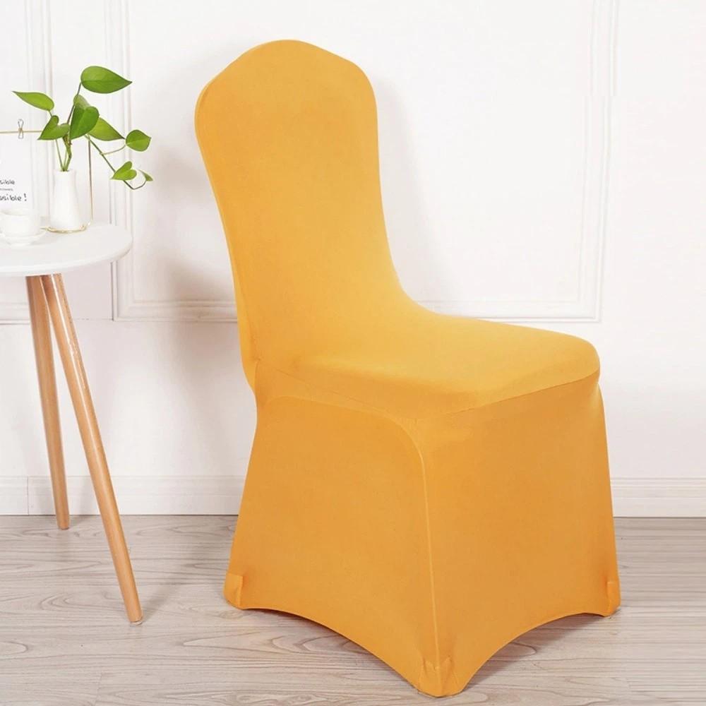 Elastic Wedding Chair Covers Spandex Seat Cover Stretch Slipcover  Dining Party Celebration