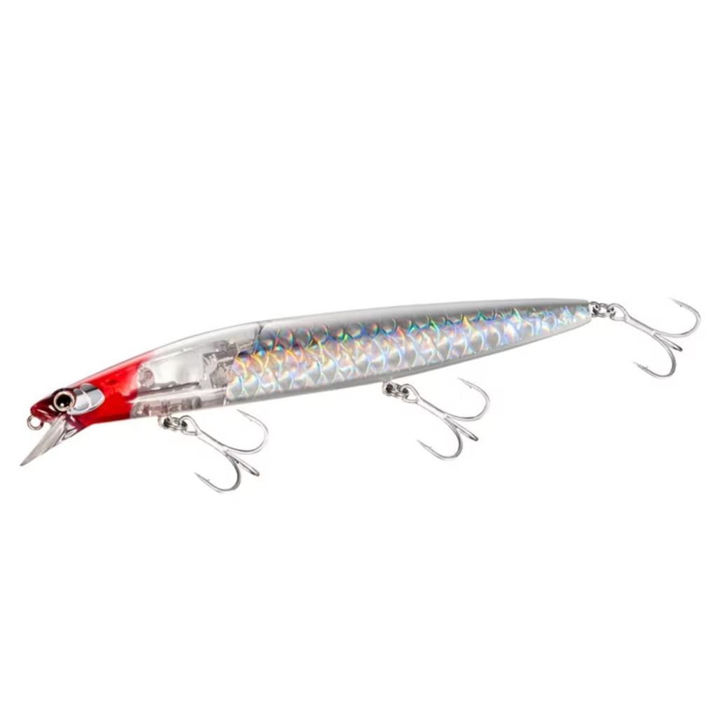 Shimano Exsence Silent Assassin 140S Flash Boost 004 F Red Head Sea Bass Minnow Lure (Kyorin)
