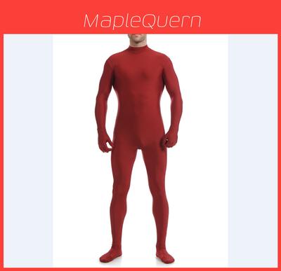 Luxurious Lycra Spandex Party Costume Bodysuit Catsuit Unitard No Hood Hands