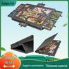 Foldable Children's 3D Puzzle Board with 6 Drawers