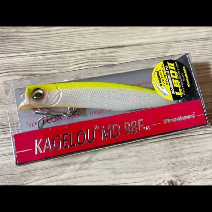Used Megabass Mayfly 98 F PM Chart Back