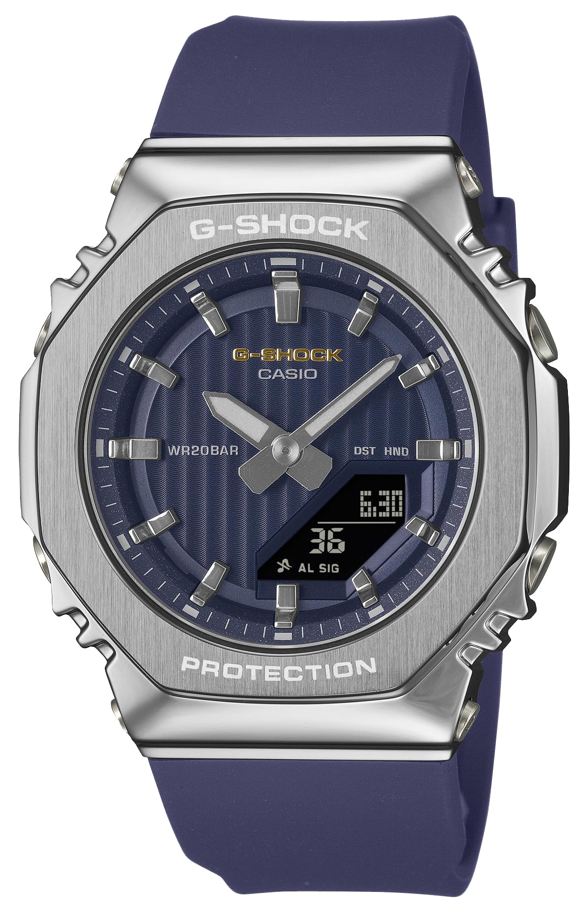 

Casio PRECIOUS HEART SELECTION 2025 Металлические Женские Часы G-Shock Экологически Чистого Темно-синего Цвета, Покрытые, Материалы, GM-S2110SH-2AJF,