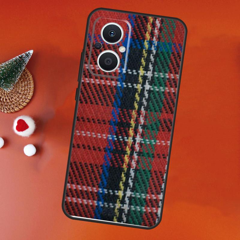 Clan Stewart Dress Tartan Plaid Case For OPPO Find X3 Lite X2 Neo X5 X6 Pro OPPO Reno 10 Pro 8T 5Z 4Z 4 5 6 7 8 Lite Cover