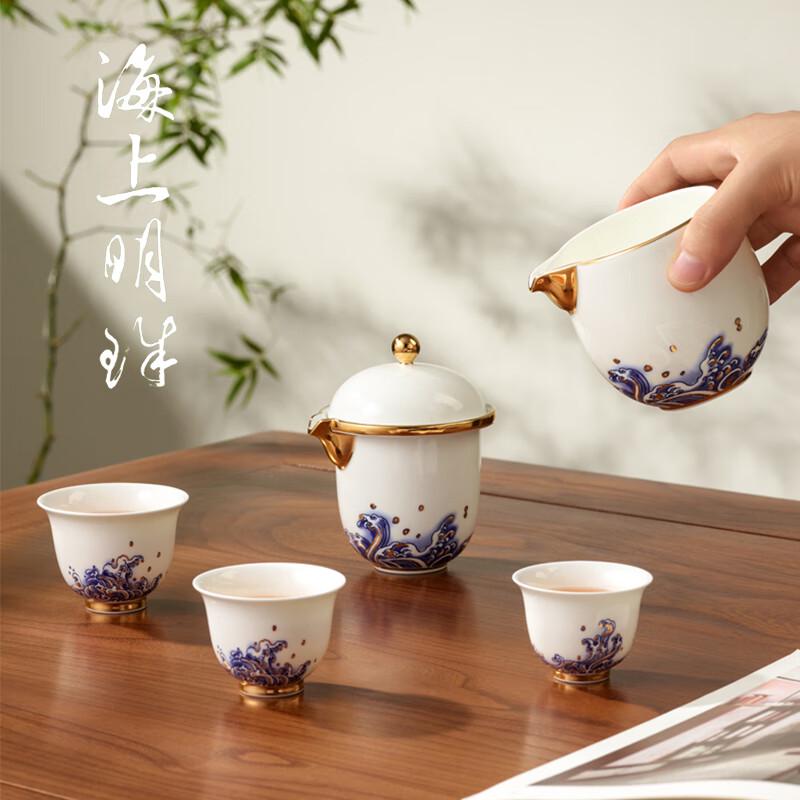 Yongfengyuan National Porcelain Travel Tea Set