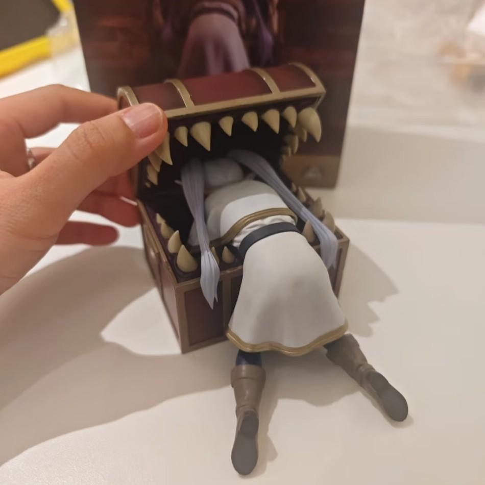 13-21cm Frieren Figure Frieren At The Funeral Figures Super Kawaii Cartoon Action Pvc Statue Cute Models Collection Dolls Gifts