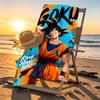 DRAGON BALL Print Beach Towel Design, Soft, Lightweight. for Home Bathroom, Spa, Pool, Yoga, Surfing, Camping, Gift for Family, Friend