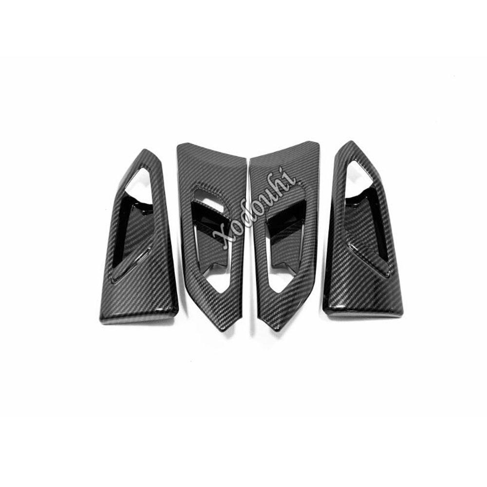 Detector Stick Trim Door Inner Handrail Handle Bowl Armrest Part 4PCs For Volkswagen VW T-cross Tcross