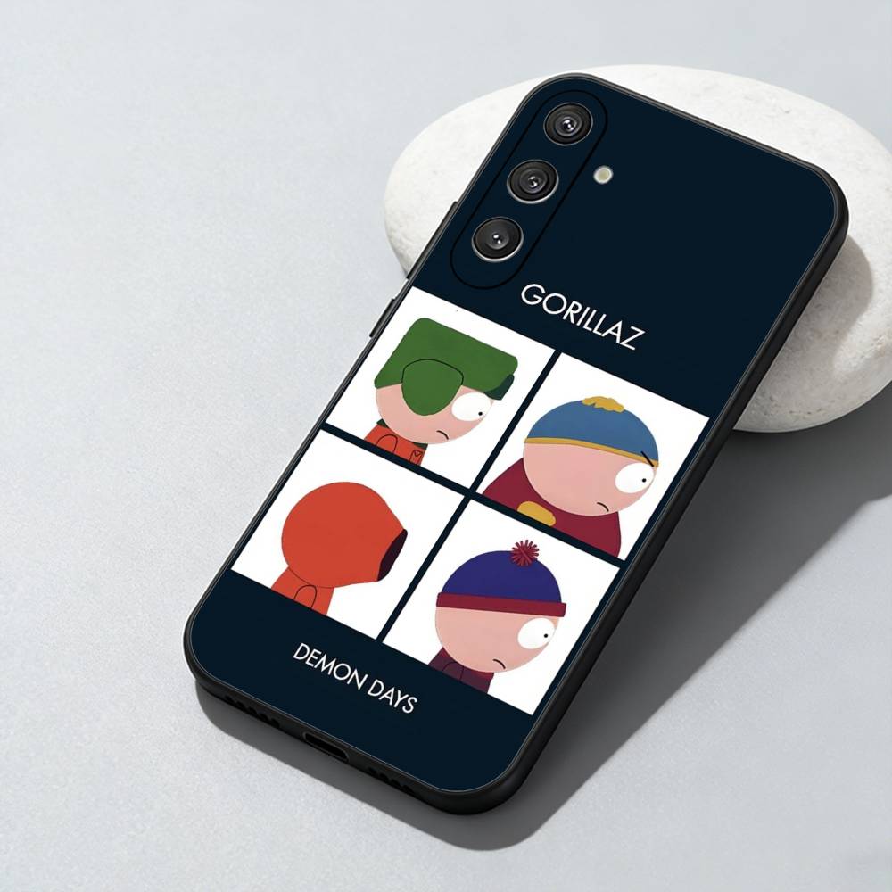 Funny S-South-Park Cute Phone Case For Samsung Galaxy A73,A72,A71,A70,A52,A51 Others Soft Black Cover
