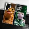 Lizards Geckos Cute Pet Shockproof Phone Case for Samsung Galaxy S26 Edge S25 Ultra S24 FE S23 Plus S21 Cover Anti Fall Fundas