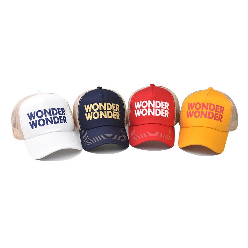 Hat Printing Letter Baseball Hat Cotton Material Summer Sunshade