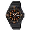 Standard Quartz Watch MRW-200H-4BV Men's Black & Orange (Imported)