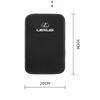 Alfombrilla Protectora para Caja de Reposabrazos de Consola Central de Coche Accesorios Para Lexus F SPORT IS250 IS200 CT200h GS300 LS430 RX450h LX570 IS30