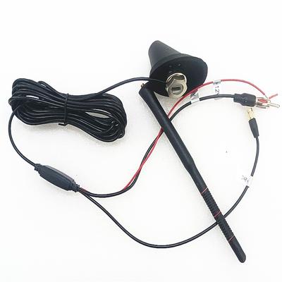 12V Car Roof Mounted Aerial AM/FM DAB Radio Antenna SMA Male Connector 5m Cable