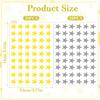 2160PCS Silver Gold Star Stickers, 40 Sheets Gold Star Stickers for Kids Reward 1.m/0.5 Inch Small Stars Sticker Mini Incentive Stars Sticker for Kid