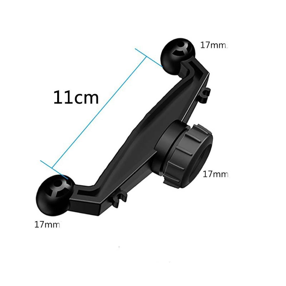 Adjustable Mobile Phone Holder 360° Rotation Ball Head Adapter Car Holder Adapter  Car Accessories