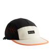 Coal Provo High Performance 5-Panel Cap Bone Nectarine Lightweight Running Cycling Hat