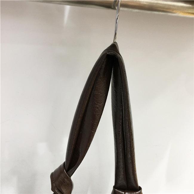 Korean Large-Capacity Retro Soft Leather Pleated Dumpling Shoulder Crossbody Bag - Casual & Versatile