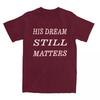 WoMartin Luther King Graphic Printed Tee Shirt Merchandise Amazing Pure Cotton I Have A Dream T Shirt Arrival