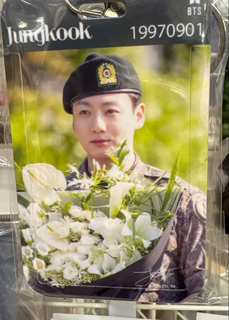 [Б/У] Пропускной чехол Jungkook
