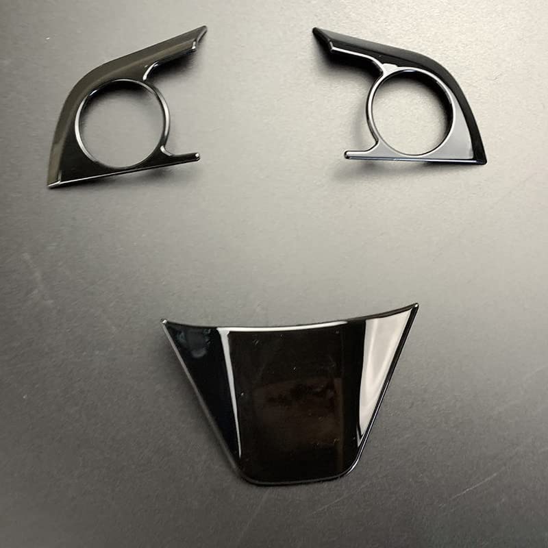 Onami Toyota Camry Steering Interior Compatible with the New 8th Generation Panel, Panel, 369-Ounce Rotation, Camry, ABS, 3-Piece Set, Black,