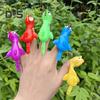 10Pcs Flying Chicken Catapult Rubber Chicken Finger Catapult Stretchy Chicken Shooter for Kids Indoor Outdoor Fun Christmas Party Favors Gift Goodie