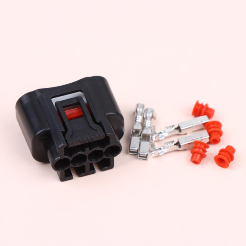 1Set 4Pin 90980-11885 Dj7042B-2.2-21 Automotive Waterproof Connector Ignition Coil Electric Wire Socket Harness Plug