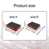 2Pcs Tool Box Foam Inserts Cuttable Anti Slip Packing Foam Pads for Padding Storage Tabletop Miniatures DIY Crafts Transport