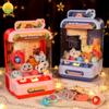 Kid Claw Machine Toy Girl 29CM Mini Gashapon Plush Doll Drawing Machine Animal Crane Grab Fairground Game for Children 3 Year