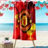 Epic MUFC Journey Print Beach Towel, Large Soft Quick Dry Towel for Beach Camping Swimming
