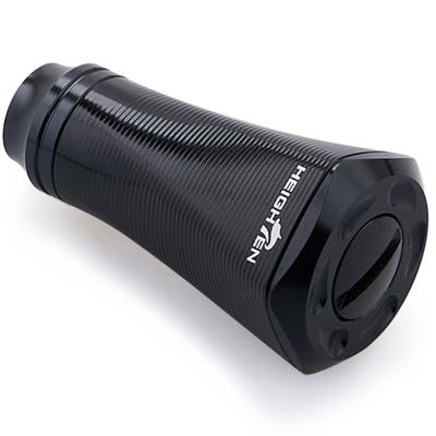 HEIGHTEN 20mm Reel Handle Knob for Shimano Daiwa Type Type Tornado Series (Shimano A) (Daiwa S) (Black) (706)
