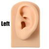 Soft Human Ear Model Rack Piercing Tool Earrings Display Stand Silicone Ear Model  Girls Women