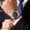 POEDAGAR Fashion Luxury Man Clock Waterproof Luminous Date Week Wristwatch Stainless Steel Quartz Business Watches for Men