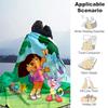 1pc Blanket D-Doras The Explorer1 Print Design, Lightweight Blanket for Sofa, Bed- Soft &Warm, Gift for All Seasons Like Christmas, Halloween