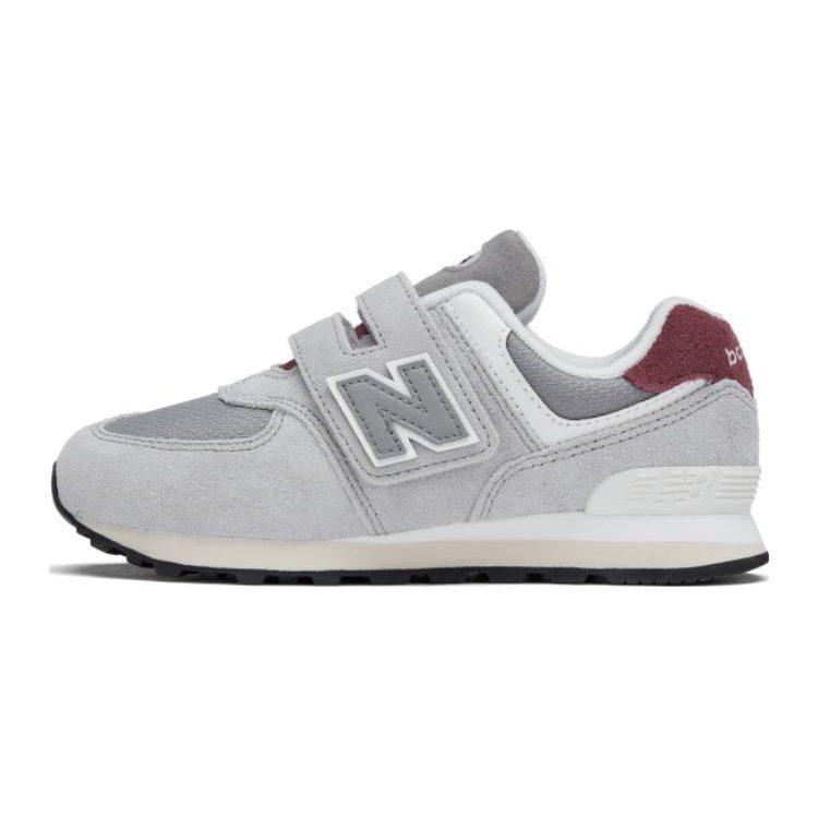 New Balance NB 574 Cushioning Low Top Kids' Running Shoes Gray Kids' PV574KBR