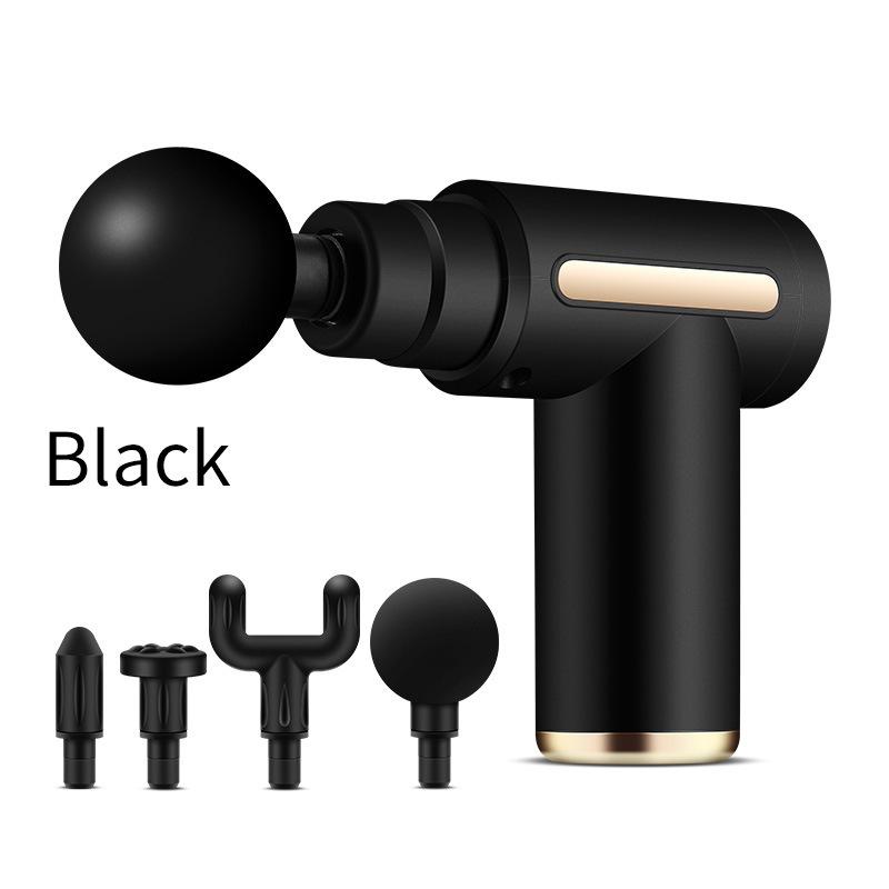 Mini Massager Fascia Gun Rechargeable Fascia + Direct Supply Muscle Fitness Neck Gun Electric Vibrator