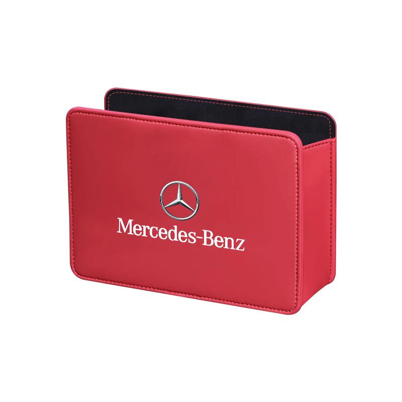 

GLC GLB Car Door Storage Box Trash Can Backseat Organizer Bag For Mercedes Benz AMG E S C A B Class GLE GLS CLS GLC CLA GLA GLK