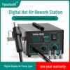 Anli Xin 862D Dual Display Hot Air Gun & Soldering Iron Set, Temperature-Controlled Desoldering Station