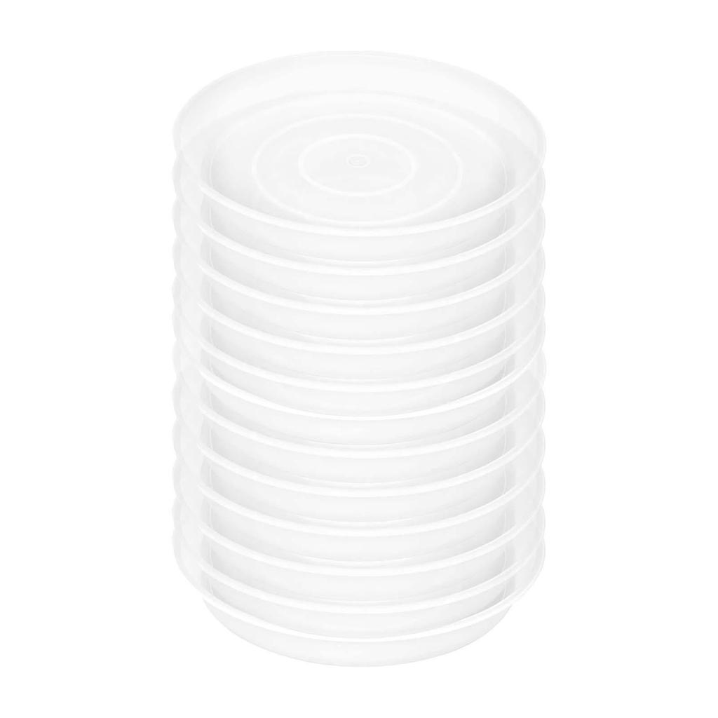Round Plant Saucer for Pots 11.81 Inch Water Drip Tray Movable Heavy Duty Base for Indoor Outdoor Flower Planter