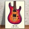 Famous Guitars Used By Famous Bands and Singers Music Posters Prints Canvas Printing Wall Art Picture for Living Room Home Decor