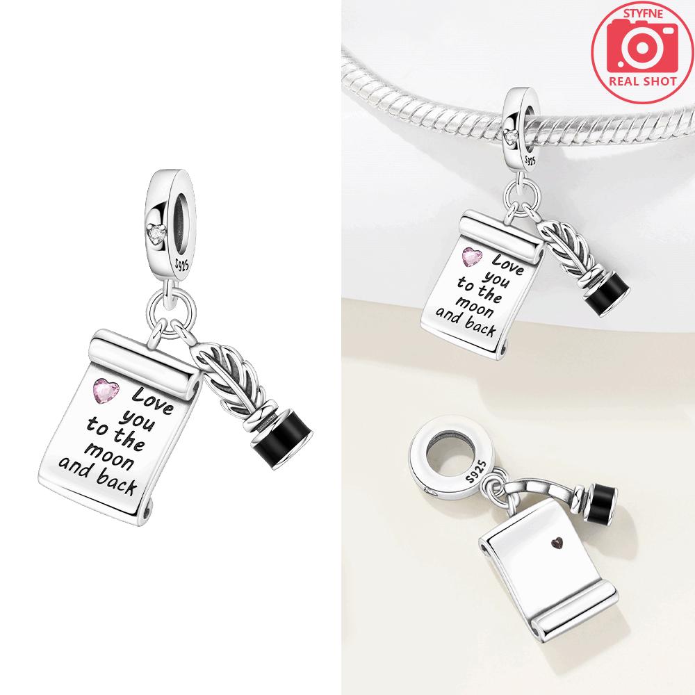 Bowling Ball Original Copper Pendant Globe Table Tennis Travel Airplane Pendant Beads Fit Bracelet Women Jewelry Making Gift